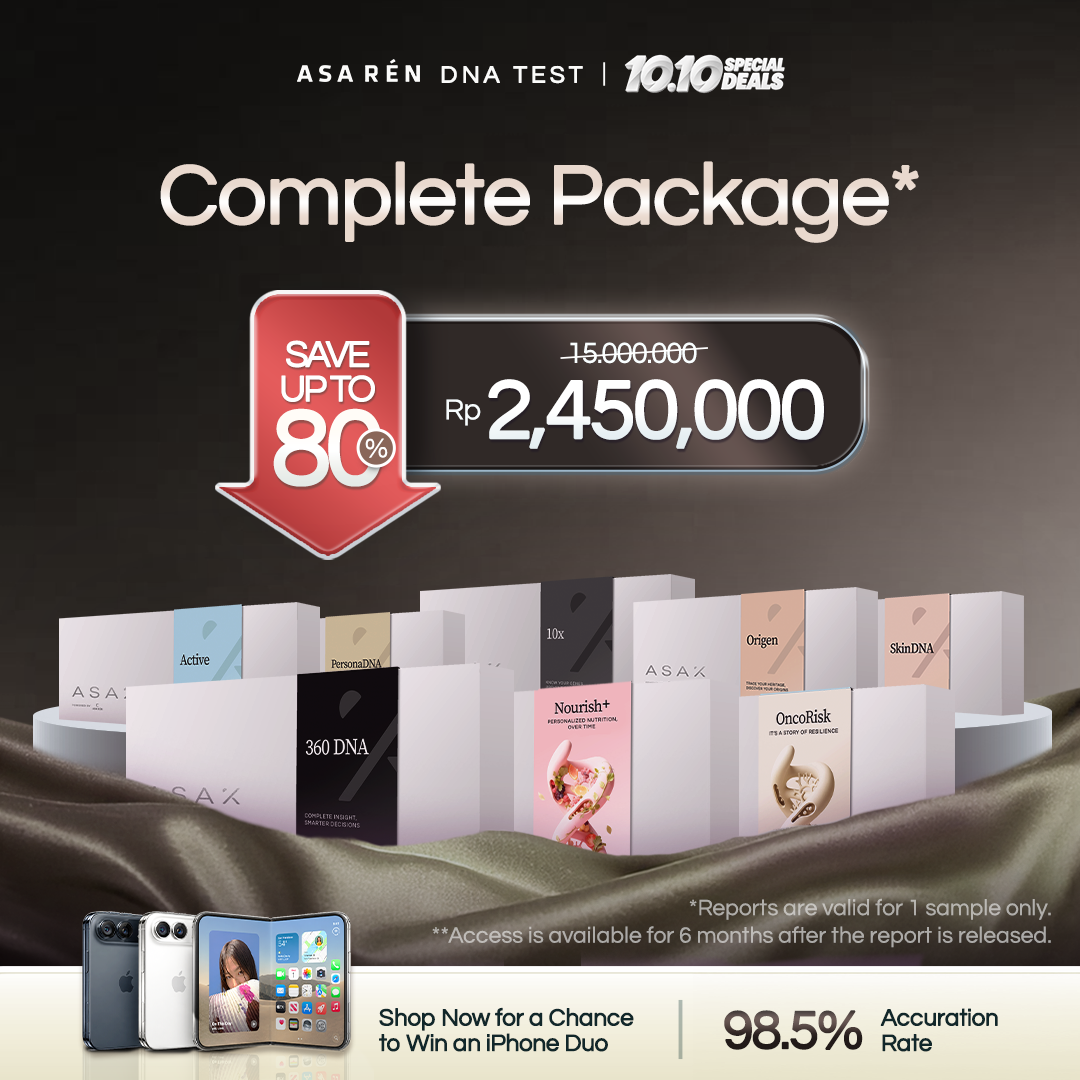 Complete Package (7 DNA Report Bundle + Cancer Screening)