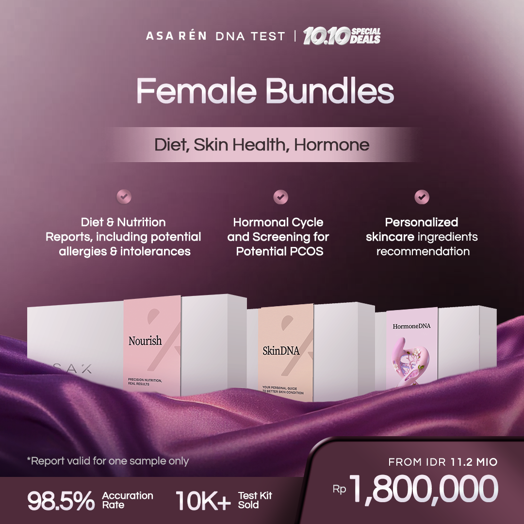Female Bundles (HormoneDNA, Nourish, SkinDNA)